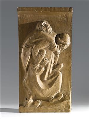 Der Blinde und der Lahme by Ernst Barlach, 1919