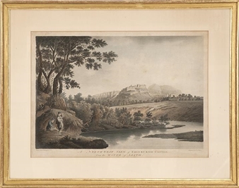 A North West View of Edinburgh Castle from the Water of Leith - J. Farington