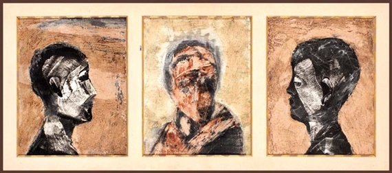 Wajah-wajah by Gusti Agung Mangu Putra, 2001