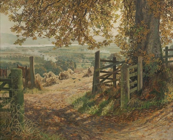 The Harvest Field by James McIntosh Patrick‏