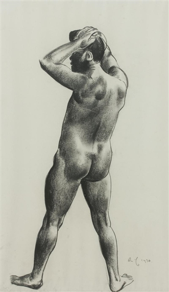 Nude Back by William McCance, 1930