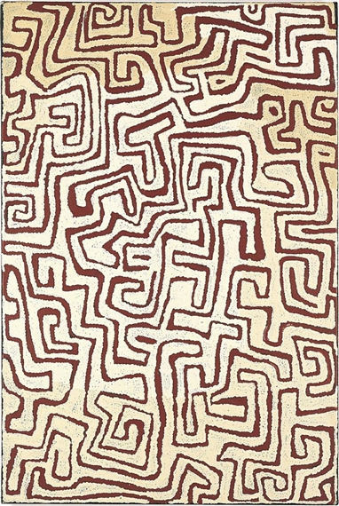 UNTITLED by Jackie Kurltjunyintja Giles Tjapaltjarri, 2003