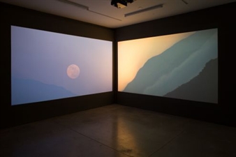 Kevin Cooley: Illuminated Crescent PSE 10-23-2014 - Ryan Lee Gallery