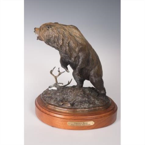 Sam Anton Terakedis | Grizzly Bear | MutualArt