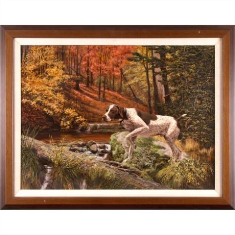 Hunting Dog by Tom Beecham