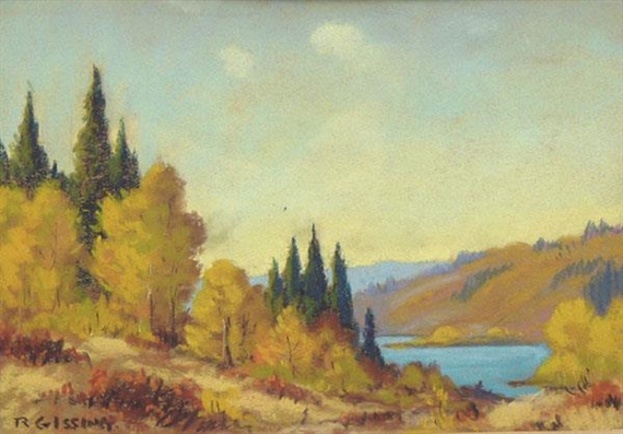 Canadian Untitled (Foothills Landscape) by Roland Gissing