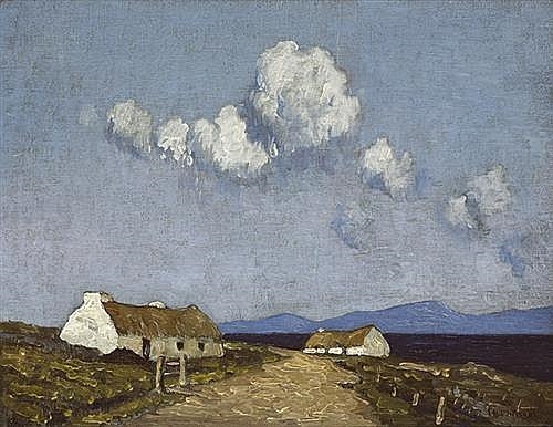 Landscape, connemara by Paul Henry, 1940s