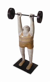 Weight Lifter - Hilda Steckel