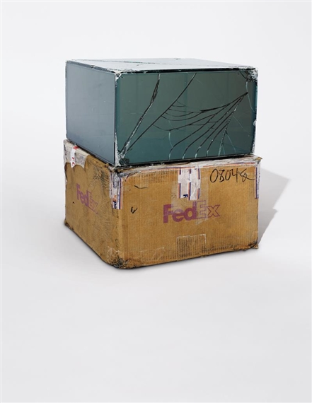 FedEx Medium Kraft Box (C) by Walead Beshty, 2005