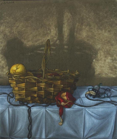 Gioxe De Micheli | The basket (1987) | MutualArt