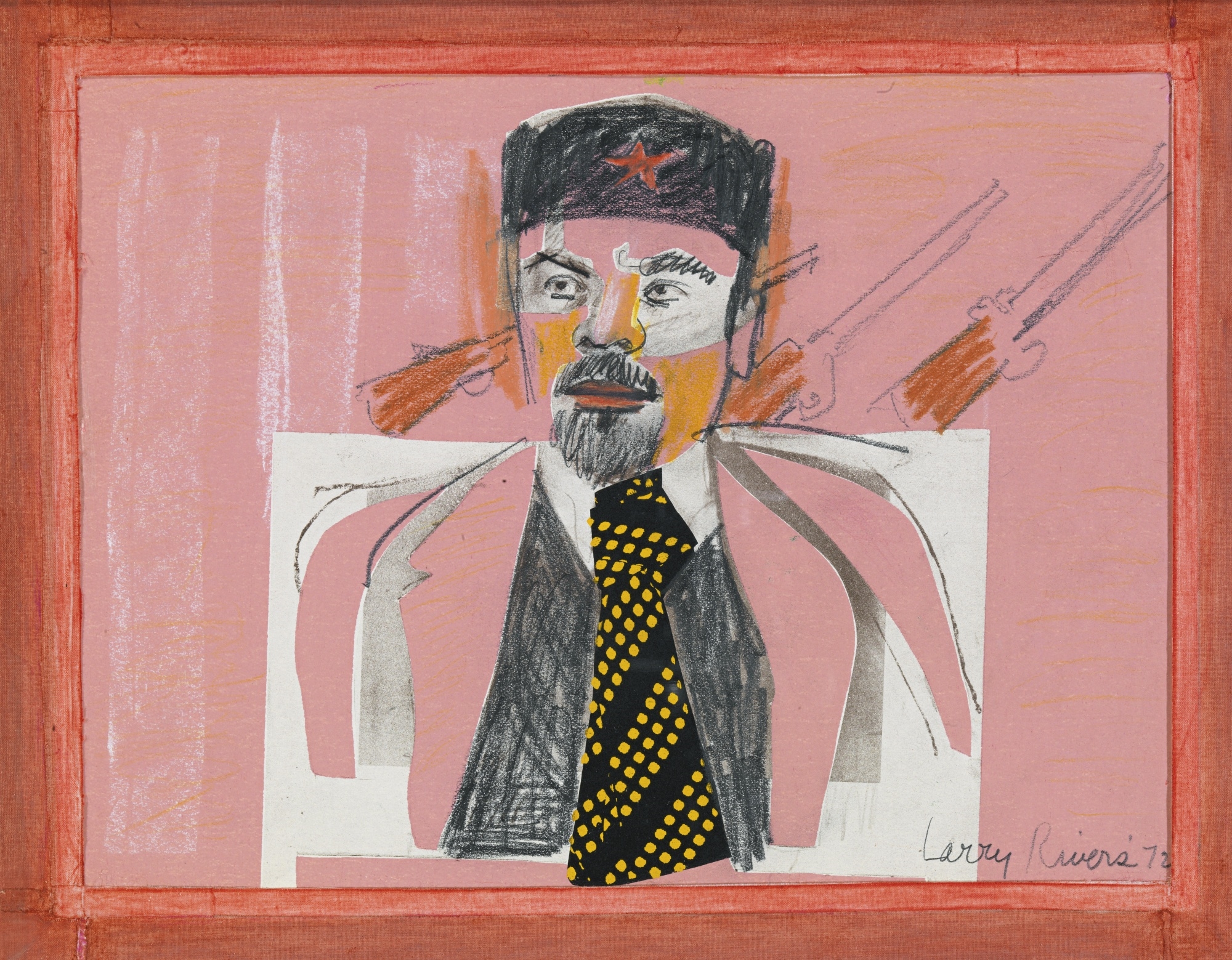 Larry Rivers | LENIN WITH ICE (1972) | MutualArt