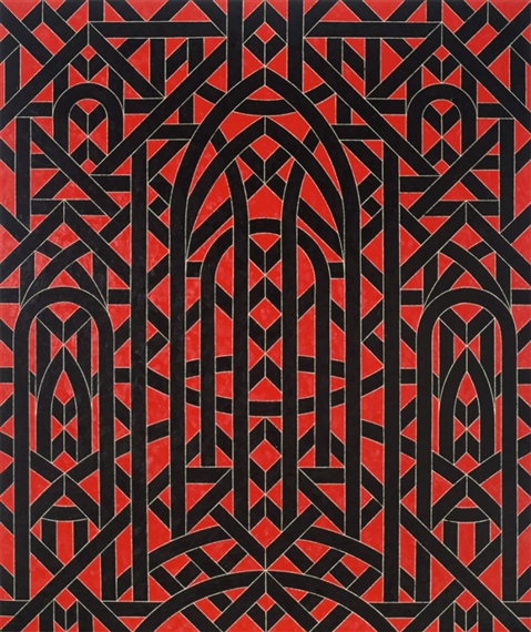 East End by Valerie Jaudon, 1980