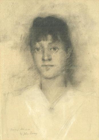 Portrait of Mrs Heseltine by John Lavery