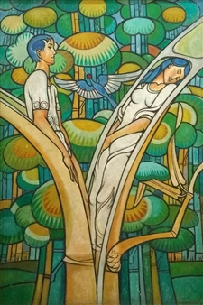 Untitled (Malakas at Maganda) - Cenon Rivera