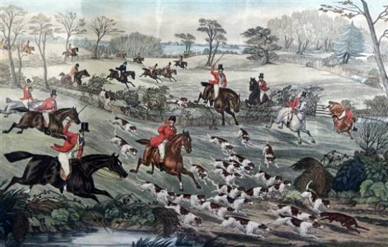 Charles Hunt | Hunting scenes | MutualArt