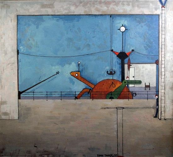 Edwin Tanner | Engineerium interior | MutualArt