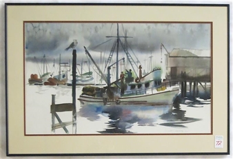 fishing boats in harbor - Jess Cauthorn