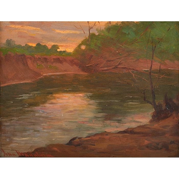 Landscape by Jean Mannheim
