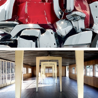 Chamberlain | Prouvé - Gagosian, New York (555 W 24th)