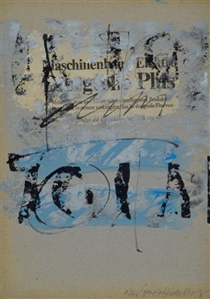 convolute of two collages - Eleonore Fuchs-Heidelberg