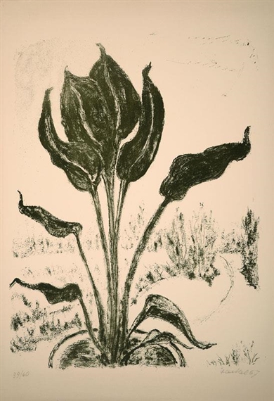 Am Fenster by Erich Heckel, 1967