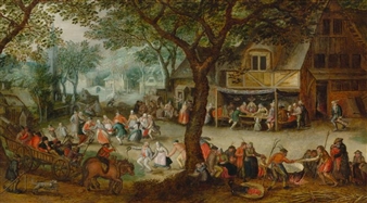 Peasant wedding. - David Vinckboons