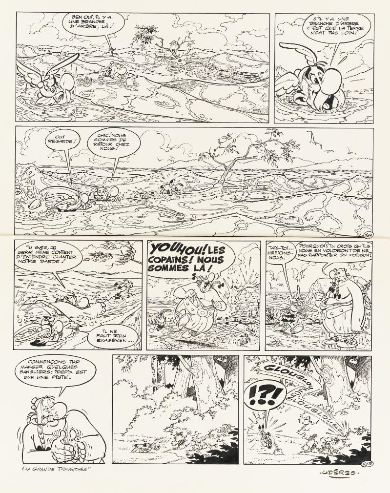 Asterix, La grande traversée by Albert Aleandro Uderzo