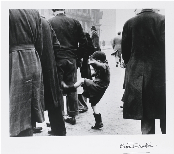 FRUSTRATION, PETTICOAT LANE, LONDON by Grace Robertson, 1948