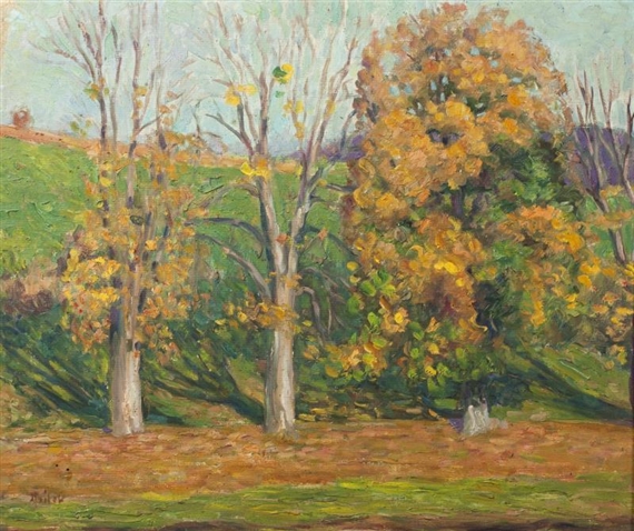 Autumn Landscape by Alois Bílek