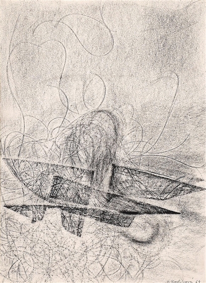 Báseň by Olga Karlíková, 1964