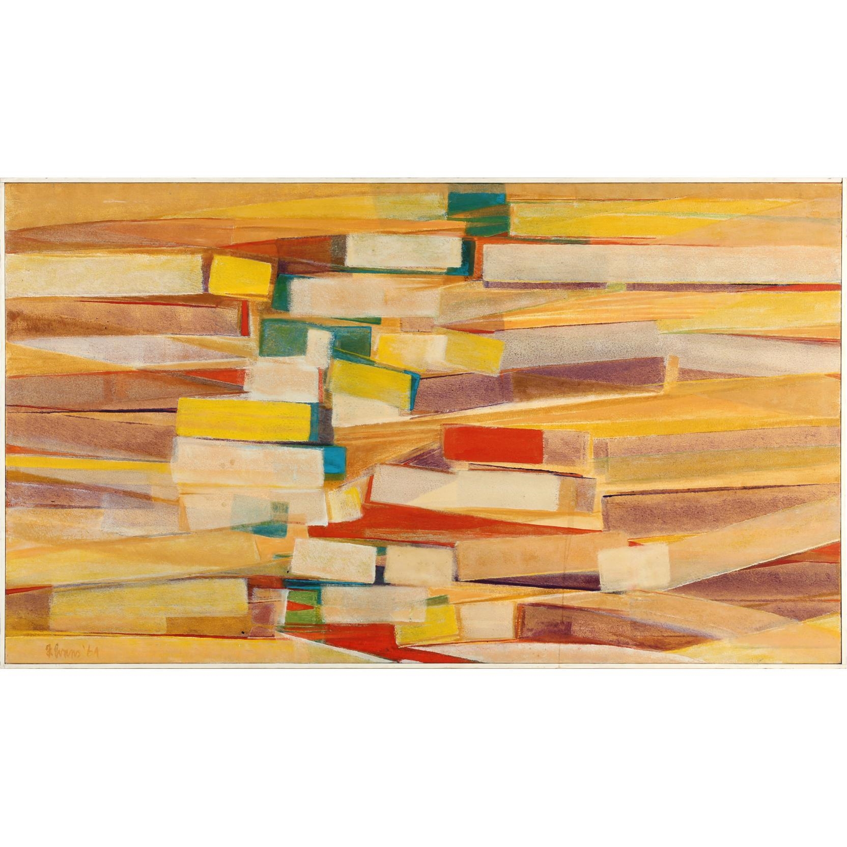 Artwork by Florence Evans, Untitled, Made of oil on canvas