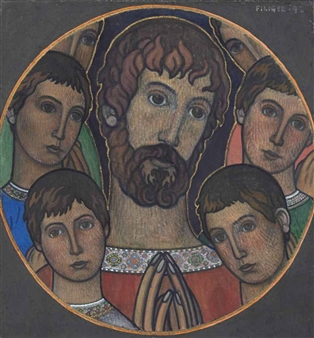 Christ aux anges - Charles Filiger