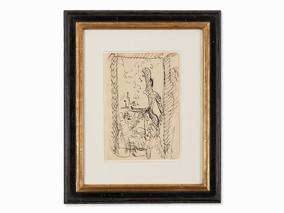 Café Schneider by Ernst Ludwig Kirchner, 1930s