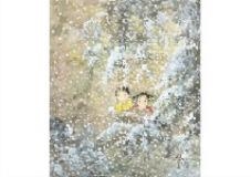 Artwork by Fudo Kaida, Waiting for Tomorrow, Made of Watecolor on paper laid down to the panel