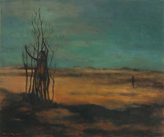 Desert Children by Russell Drysdale, 1958