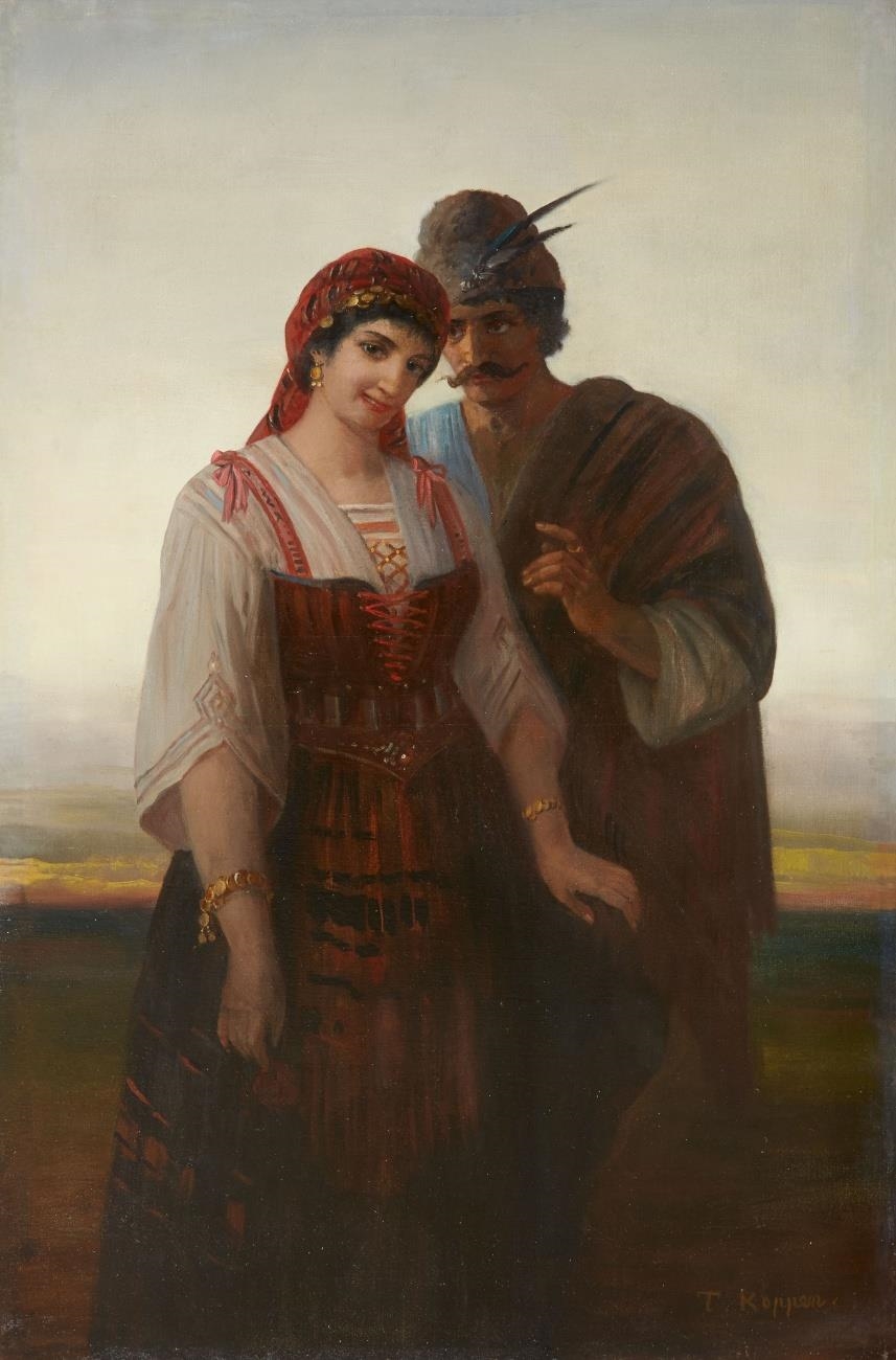 A Romany Couple by Theodor Koppen