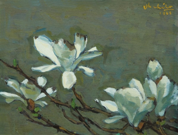 Magnolia by Oh Chi-Ho, 1968