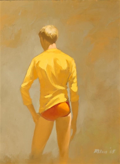 Yellow Shirt by Robert R. Bliss, 1965