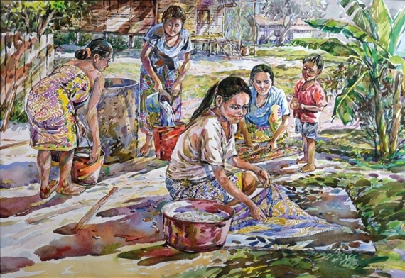 Ismail Mat Hussin | By The River (2011) | MutualArt
