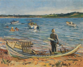 Lobsterville Beach - Lois Mailou Jones