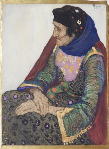 Seated Woman by André Suréda, 1913