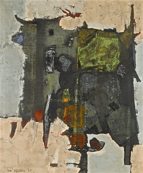 The Blue Nose Bull by Carl Morris, 1957