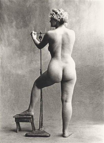 Sculptor's Model, Paris by Irving Penn, 1950, printed 1976
