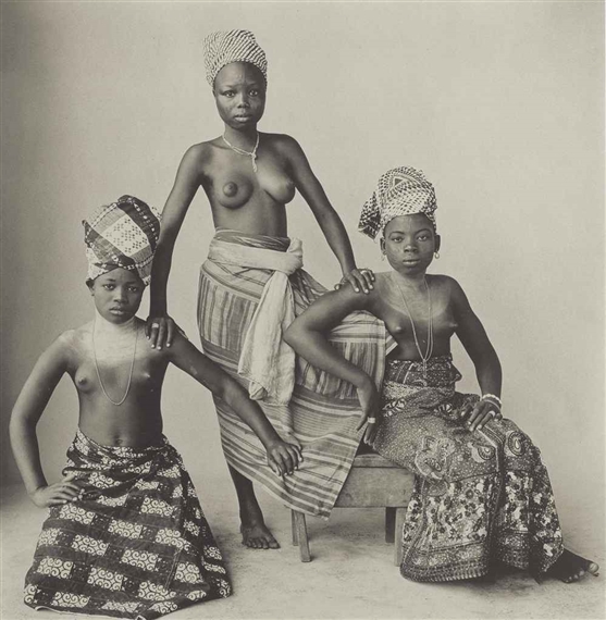 Three Dahomey Girls