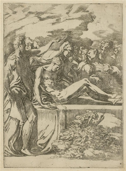 Die Grablegung Christi (The Entombment) by Parmigianino, 1524/1527