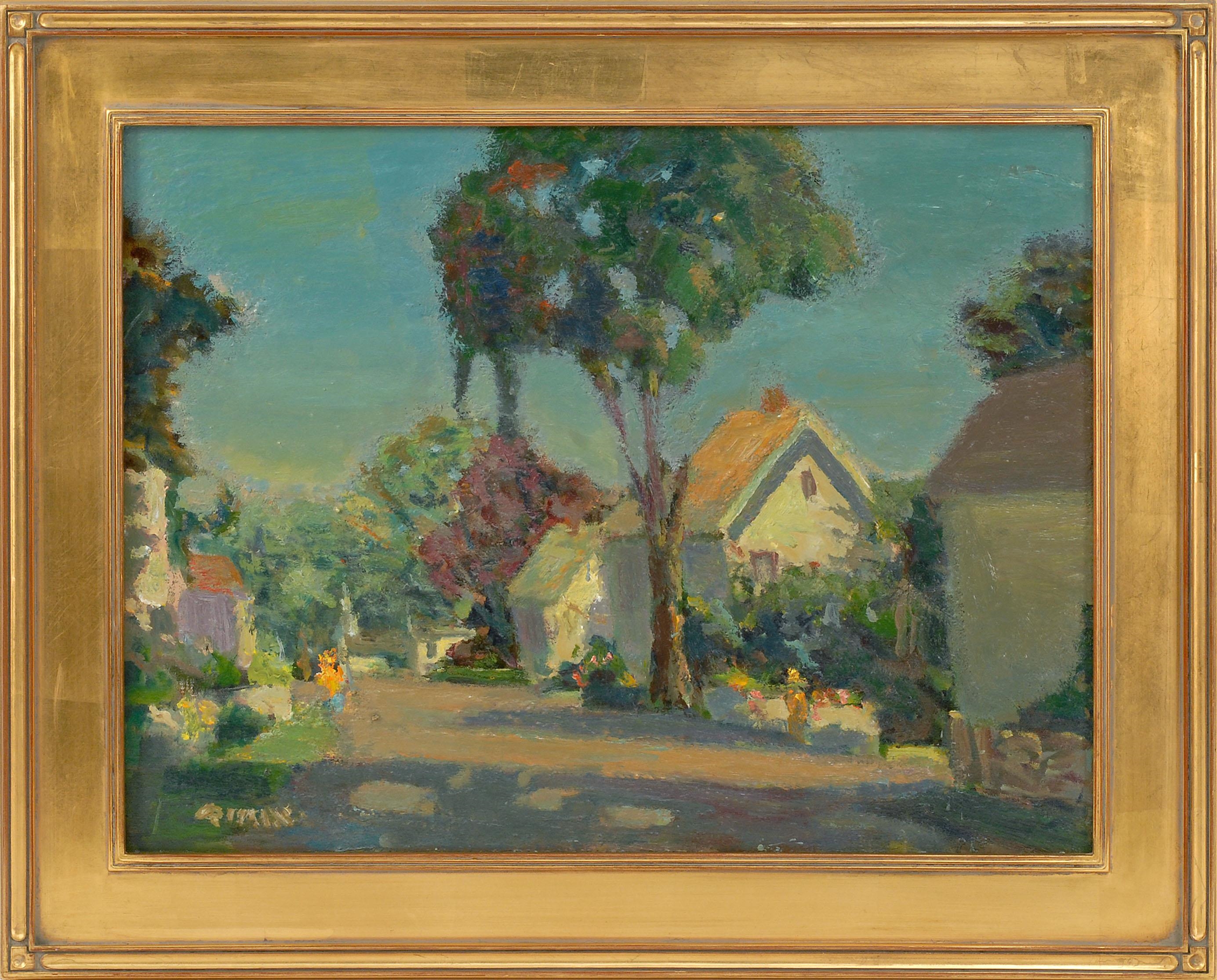 Joseph Rimini | North Shore street scene | MutualArt