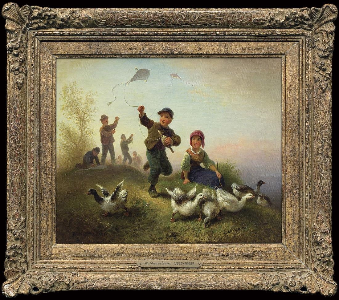 Wilhelm Alexander Meyerheim Gliders MutualArt