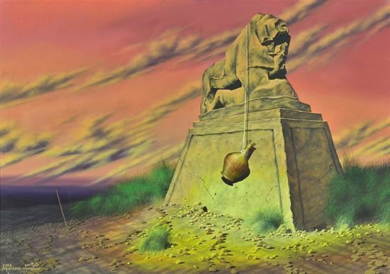 Ruins of Babylon by Muayad Muhsin, 2003