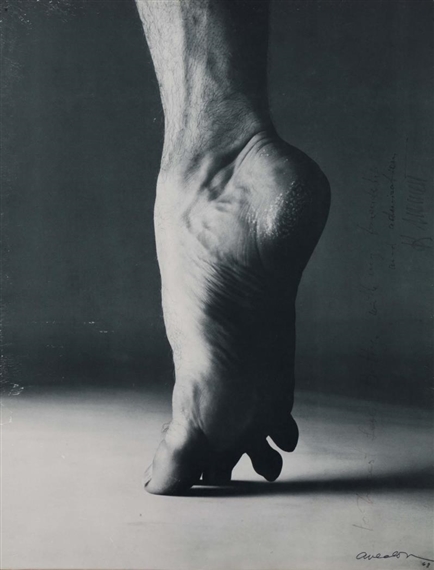 Rudolph Nureyev, dancer, New York City, 5-31-67 by Richard Avedon, 1968