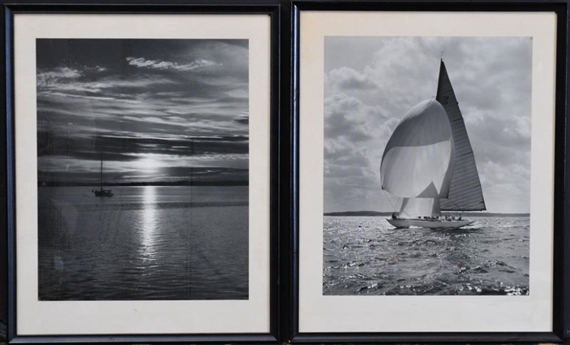 Morris Rosenfeld | A Pair: Sailing Photographs (Circa 1950) | MutualArt